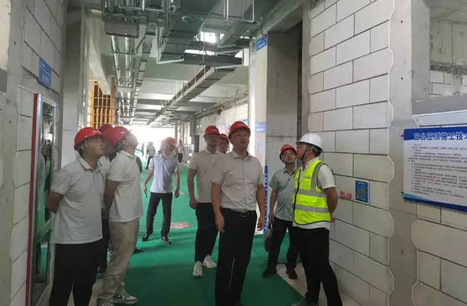 南昌市政建設(shè)集團(tuán)組織“優(yōu)秀工地”觀(guān)摩交流活動(dòng)